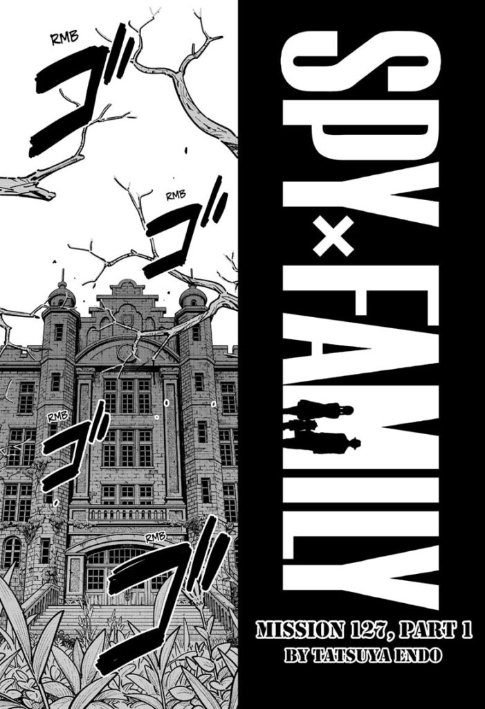 Spy x Family Chapter 127 Part 1 spy x family chapter 127 image 01